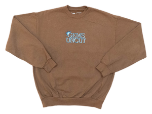 BROWN CREWNECK