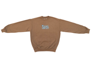 BROWN CREWNECK